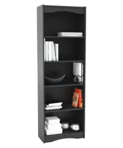 72" Hawthorn Tall Adjustable Bookcase - CorLiving Black 8 72" Hawthorn Tall Adjustable Bookcase - CorLiving Black -Bookshelves Sales Shop unnamed file 3798