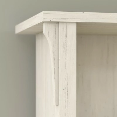 Salinas 5 Shelf Bookcase - Bush Furniture Gray 4 Salinas 5 Shelf Bookcase - Bush Furniture Gray - Image 2