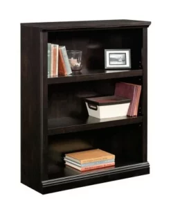 44" 3 Shelf Bookcase - Sauder Oiled Oak Brown