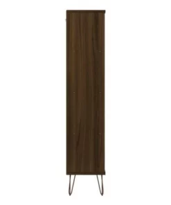 Rockefeller 4 Shelf Bookcase - Manhattan Comfort Black -Bookshelves Sales Shop unnamed file 3818