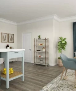 Olivia & May Farmhouse Wood Rectangle Shelving Unit White - Olivia & May -Bookshelves Sales Shop unnamed file 3871