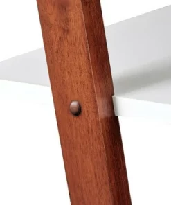 Phyliss White Metal Leaning Ladder Shelves - Inspire Q Espresso 14 Phyliss White Metal Leaning Ladder Shelves - Inspire Q Espresso -Bookshelves Sales Shop unnamed file 3881