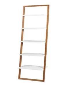 Phyliss White Metal Leaning Ladder Shelves - Inspire Q Espresso 16 Phyliss White Metal Leaning Ladder Shelves - Inspire Q Espresso -Bookshelves Sales Shop unnamed file 3883