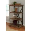 43.8" Archer Ridge Four Tier Bookshelf Brown/Black - Stylecraft 1 43.8" Archer Ridge Four Tier Bookshelf Brown/Black - Stylecraft -Bookshelves Sales Shop unnamed file 3885