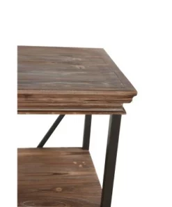 43.8" Archer Ridge Four Tier Bookshelf Brown/Black - Stylecraft -Bookshelves Sales Shop unnamed file 3887