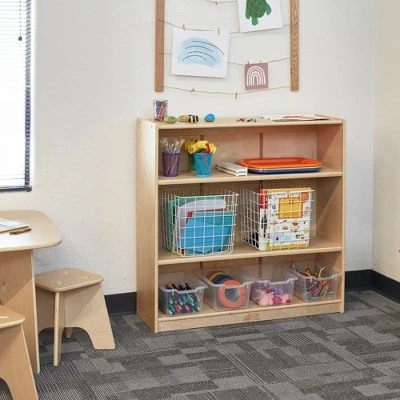 ECR4Kids Classic Birch Bookcase 8 ECR4Kids Classic Birch Bookcase - Image 6