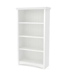 58.12" Gascony 4 Shelf Bookcase - South Shore Gray Maple -Bookshelves Sales Shop unnamed file 3929