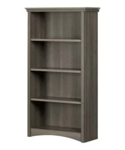 58.12" Gascony 4 Shelf Bookcase - South Shore Gray Maple -Bookshelves Sales Shop unnamed file 3930