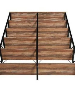 80.7" Bristol 6 Shelf Industrial Vintage Metal and Wood Bookcases Vintage Brown - Kinwell 5 80.7" Bristol 6 Shelf Industrial Vintage Metal and Wood Bookcases Vintage Brown - Kinwell -Bookshelves Sales Shop unnamed file 3947