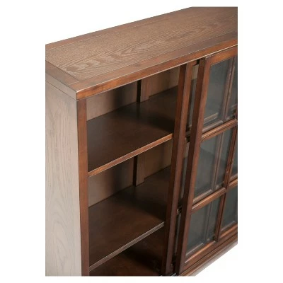 Claros 40.2" Bookcase - Safavieh Teak 5 Claros 40.2" Bookcase - Safavieh Teak - Image 3