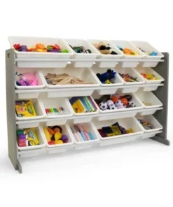 XL Toy Organizer with 20 Bins Inspire Collection Gray/White - Humble Crew 10 XL Toy Organizer with 20 Bins Inspire Collection Gray/White - Humble Crew -Bookshelves Sales Shop unnamed file 40