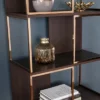 71.75" Sionwark Modern Etagere Brown/Champagne - Aiden Lane 1 71.75" Sionwark Modern Etagere Brown/Champagne - Aiden Lane -Bookshelves Sales Shop unnamed file 4012