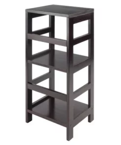 29.21" 2 Tier Leo Shelf Storage or Bookshelf Narrow Espresso Finish - Winsome -Bookshelves Sales Shop unnamed file 4048