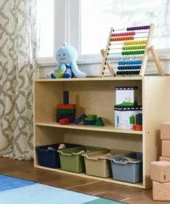 ECR4Kids Birch Streamline 2-Shelf Storage Cabinet with Back -Bookshelves Sales Shop unnamed file 4055