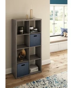 ClosetMaid Bookcase Open Back 8-Cube Storage Organizer, Graphite Gray (2 Pack) 8 ClosetMaid Bookcase Open Back 8-Cube Storage Organizer, Graphite Gray (2 Pack) -Bookshelves Sales Shop unnamed file 4061