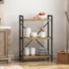 Honeysuckle Industrial Three Shelf Bookcase - Christopher Knight Home Gray/pewter Finish