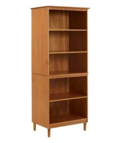 70" Murray High Rise Solid Wood Bookcase - Saracina Home White 12 70" Murray High Rise Solid Wood Bookcase - Saracina Home White -Bookshelves Sales Shop unnamed file 4097