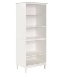 70" Murray High Rise Solid Wood Bookcase - Saracina Home White 13 70" Murray High Rise Solid Wood Bookcase - Saracina Home White -Bookshelves Sales Shop unnamed file 4098