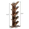 Costway Tree Bookshelf 8-Tier Bookcase Free Standing Book Rack Display Stand -Bookshelves Sales Shop unnamed file 410