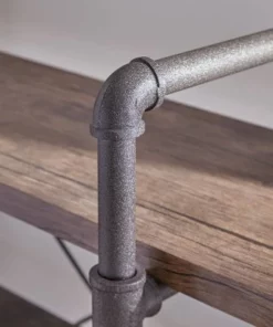 41.75" Indiana Industrial 3-Tier Shelf Dark Brown - Christopher Knight Home -Bookshelves Sales Shop unnamed file 4100