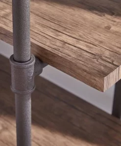 41.75" Indiana Industrial 3-Tier Shelf Dark Brown - Christopher Knight Home -Bookshelves Sales Shop unnamed file 4101