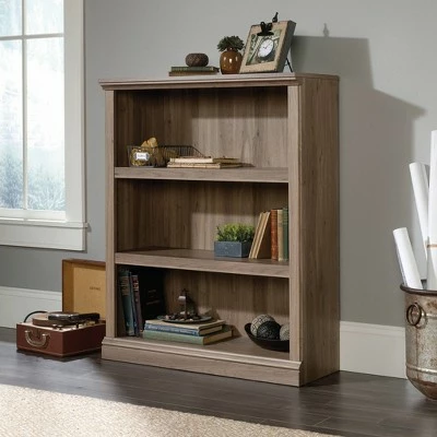 43.78" Shelf Bookshelf Salt Oak - Sauder 3 43.78" Shelf Bookshelf Salt Oak - Sauder