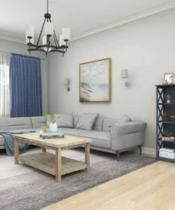 Contemporary 4 Tier Wooden Shelf - Olivia & May Gray -Bookshelves Sales Shop unnamed file 4131