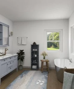 Contemporary 4 Tier Wooden Shelf - Olivia & May Gray -Bookshelves Sales Shop unnamed file 4132