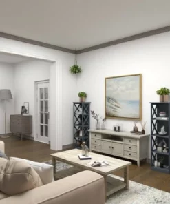 Contemporary 4 Tier Wooden Shelf - Olivia & May Gray -Bookshelves Sales Shop unnamed file 4133