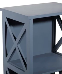 Contemporary 4 Tier Wooden Shelf - Olivia & May Gray -Bookshelves Sales Shop unnamed file 4134