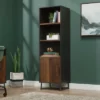 70" Canton Lane Bookcase with Door Brew Brown - Sauder -Bookshelves Sales Shop unnamed file 4138