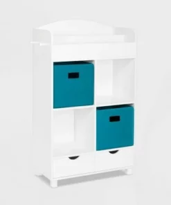 RiverRidge Home Kids' Book Nook Collection Cubby Storage Cabinet and Bookrack with 2 Bins - RiverRidge Yellow 14 RiverRidge Home Kids' Book Nook Collection Cubby Storage Cabinet and Bookrack with 2 Bins - RiverRidge Yellow -Bookshelves Sales Shop unnamed file 4152