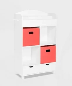 RiverRidge Home Kids' Book Nook Collection Cubby Storage Cabinet and Bookrack with 2 Bins - RiverRidge Yellow 18 RiverRidge Home Kids' Book Nook Collection Cubby Storage Cabinet and Bookrack with 2 Bins - RiverRidge Yellow -Bookshelves Sales Shop unnamed file 4156