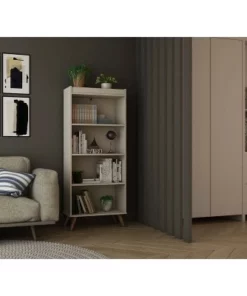 Hampton 4 Shelf Bookcase - Manhattan Comfort Black 16 Hampton 4 Shelf Bookcase - Manhattan Comfort Black -Bookshelves Sales Shop unnamed file 4166