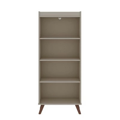 Hampton 4 Shelf Bookcase - Manhattan Comfort Black 13 Hampton 4 Shelf Bookcase - Manhattan Comfort Black - Image 11