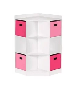 5pc Kids' Corner Cabinet Set with 4 Bins Set - RiverRidge Home Gray/turquoise/aqua 21 5pc Kids' Corner Cabinet Set with 4 Bins Set - RiverRidge Home Gray/turquoise/aqua -Bookshelves Sales Shop unnamed file 4205