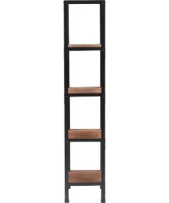 59.25" Overland Bookshelf Wood and Black Metal - Serta -Bookshelves Sales Shop unnamed file 4212