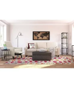 59.25" Overland Bookshelf Wood and Black Metal - Serta -Bookshelves Sales Shop unnamed file 4216