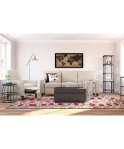 59.25" Overland Bookshelf Wood and Black Metal - Serta -Bookshelves Sales Shop unnamed file 4220