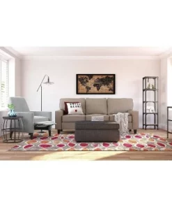 59.25" Overland Bookshelf Wood and Black Metal - Serta -Bookshelves Sales Shop unnamed file 4221