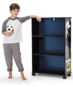 DC Comics Batman 3 Tier Bookshelf - Delta Children -Bookshelves Sales Shop unnamed file 4225
