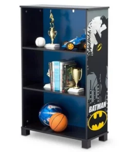 DC Comics Batman 3 Tier Bookshelf - Delta Children -Bookshelves Sales Shop unnamed file 4227