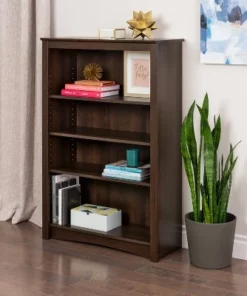 4 Shelf Bookcase Espresso - Prepac -Bookshelves Sales Shop unnamed file 4233