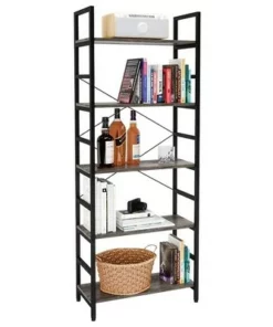 Bestier 5 Tier Adjustable Multifunctional Storage Display Bookcase 26 Inch -Bookshelves Sales Shop unnamed file 424