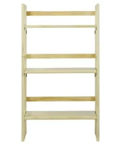 Flora Home 37" Folding Student Bookcase Espresso