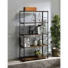 57" Tesadea Bookcase - Acme Furniture Rustic Oak/black -Bookshelves Sales Shop unnamed file 4253