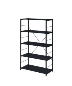 57" Tesadea Bookcase - Acme Furniture Rustic Oak/black -Bookshelves Sales Shop unnamed file 4256