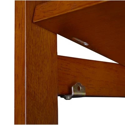 Cakewalk High Square Folding Bookcase - Regency White 6 Cakewalk High Square Folding Bookcase - Regency White - Image 4