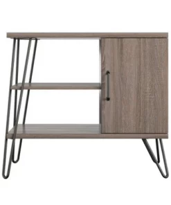 Panama 3 Shelf Bookcase - Room & Joy Distressed Gray Oak -Bookshelves Sales Shop unnamed file 4297