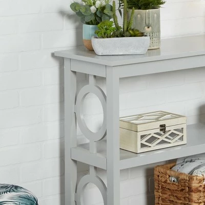 32.25" 3 Shelf Bookcase - Decor Therapy Cream 6 32.25" 3 Shelf Bookcase - Decor Therapy Cream - Image 4